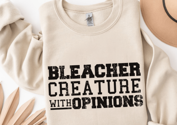 Bleacher Creature with Opinions SVG, PNG Graphics for Crafts