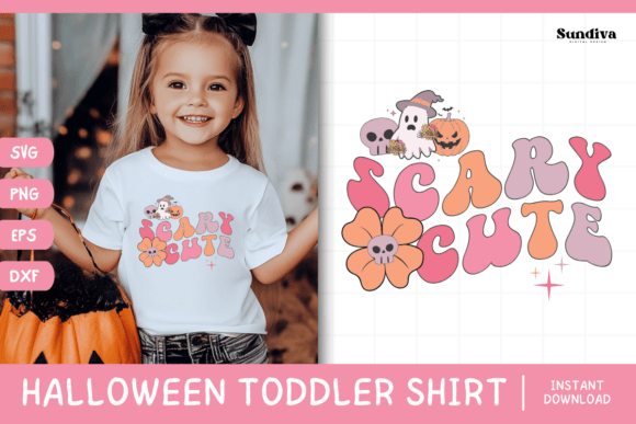 Funny Halloween Toddler Shirt SVG 12 for Graphics and Crafts