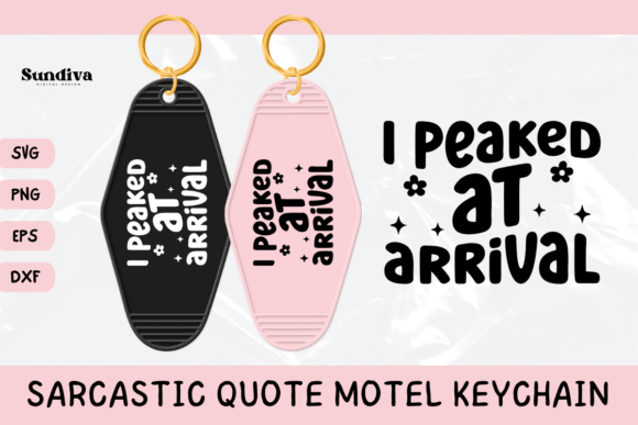 Funny Sarcastic Motel Keychain SVG 15 for Bold Graphics and Crafts