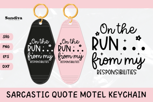 Funny Sarcastic Motel Keychain SVG 3 for Graphics and Crafts