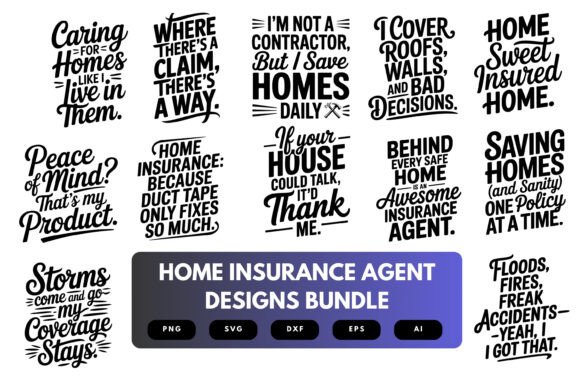 Home Insurance Agent SVG Bundle: A Graphics and Crafts Review
