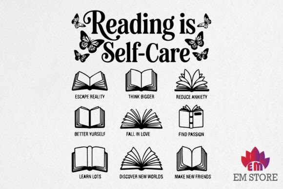 Life Happens Books Help - Book Lover SVG for Graphics and Crafts