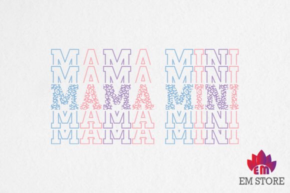 Mama Mini - SVG PNG, Mother s Day SVG Review