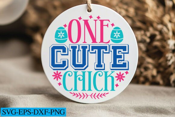One Cute Chick Svg: A Fresh Graphic for Crafts and Branding