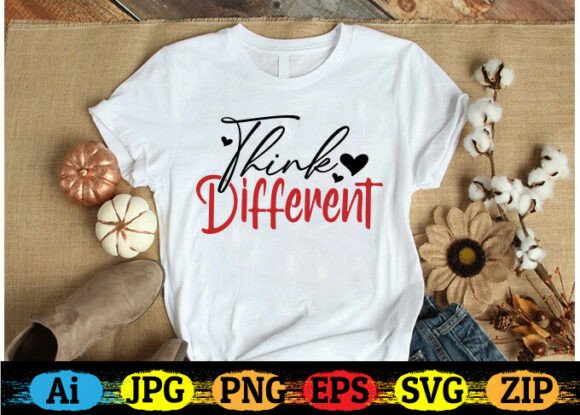 Think Different Motivational Quote T-shi Graphics and Crafts Review