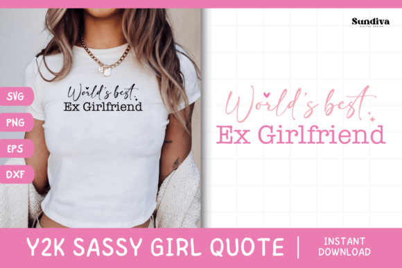 Y2K Sassy Girl Baby Tee Quote 23: A Designer's Review for Graphics and Crafts